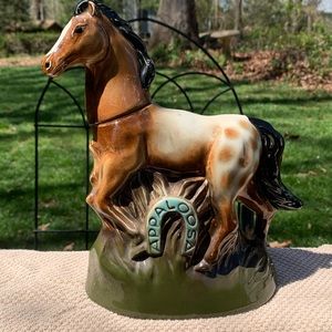 Jim Beam Appaloosa Liquor Bottle Decanter